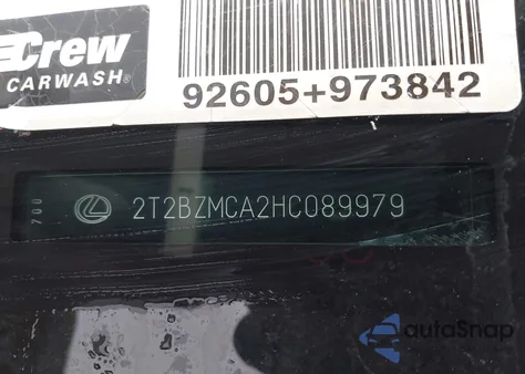 2017 Lexus Rx 350 from USA, damaged, VIN 2T2BZMCA2HC089979